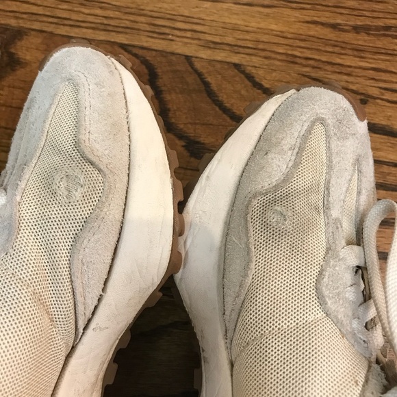 New Balance Men's Beige and Brown Sneakers - Picture 4 of 6